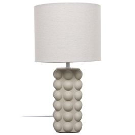 Home Deco Factory Lámpara de Mesa Coconing de Cerámica Taupe Precio: 27.50000033. SKU: B1FW74CL3F