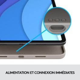 Funda con Teclado Desmontable - LOGITECH - Combo Touch - Para iPad Pro de 11 pulgadas (1.ª, 2.ª, 3.ª y 4.ª generación) - Color Arena Funda con Teclado Desmontable - LOGITECH - Combo Touch - Para iPad Pro de 11 pulgadas (1.ª, 2.ª, 3.ª y 4.ª generación) - Color Arena