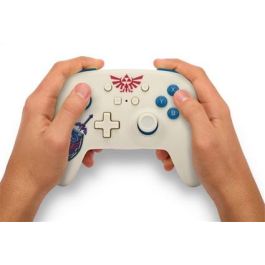 Power A Mando Inalámbrico NSGP0015-01 para Nintendo Switch Zelda - Diseño Ergonómico, Controles de Movimiento, Licencia Oficial