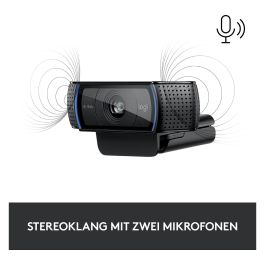 Logitech Webcam C920s HD Pro Enfoque Automático 1080p Full HD con Tapa de Privacidad