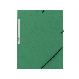 Q-connect Carpeta q-connect kf02168 Cartón Simil-prespan Solapas 320x243 mm Verde