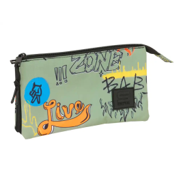 Safta Estuche Portatodo Triple Graffiti 120x220x30 mm Precio: 13.50000025. SKU: B1KAQZS42Z