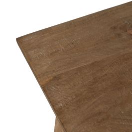 Mesa auxiliar Negro Natural 110 x 60 x 90 cm