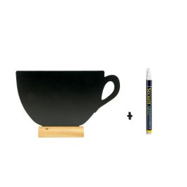 Pizarra de mesa forma taza con marcador - Inde 21.3 cm (6 Unidades) Precio: 45.50000026. SKU: B1AHG49TRQ