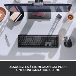 Logitech MX Master 3S PALE GREY - Ratón Inalámbrico Avanzado Ergónomico con Seguimiento de 8K DPI y Desplazamiento MagSpeed