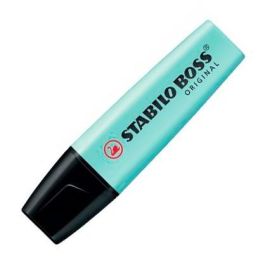 Stabilo Marcador Fluorescente Boss Original Turquesa Pastel (10 Unidades) Tinta Base Agua, Tecnología Antisecado 4h (10 Unidades) Precio: 9.89000034. SKU: S8417682