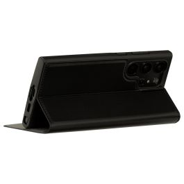 dbramante1928 Oslo - Funda Flip para Samsung Galaxy S23 Ultra - Cuero Vegano Negro