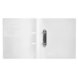 Liderpapel Carpeta Canguro 2 Anillas 40 mm Polipropileno DIN A4 Transparente