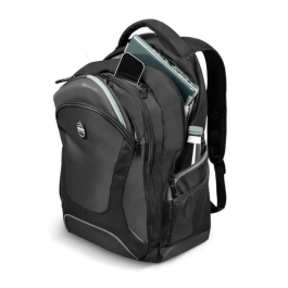 Port Designs Mochila para portátil Courchevel de 15,6 pulgadas, 600D Nylon, Negra