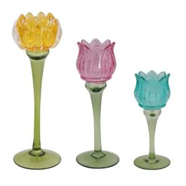 Portavela Shabby DKD Home Decor Multicolor 8 x 25 x 8 cm Set de 3 (2 Unidades) Precio: 43.49999973. SKU: B128A6LQZY