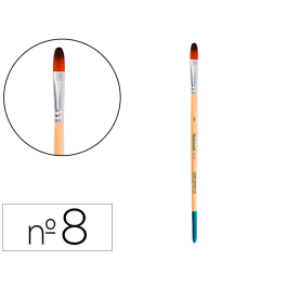 Liderpapel Pincel nº 8 Punta Filbert Lengua de Gato Pelo Sintético Certificado para Acrílica y Acuarela Precio: 38.1634. SKU: B1AG7YSTN8