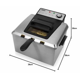 Freidora Princess 01.185000.01.001FREIDORA Gris Plateado 5 L