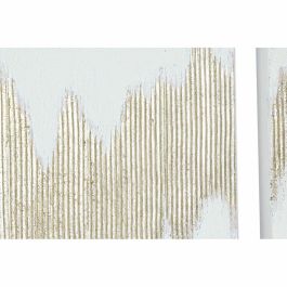 Cuadro Glam DKD Home Decor Blanco Dorado 3 x 60 x 120 cm (2 Unidades) Cuadro Glam DKD Home Decor Blanco Dorado 3 x 60 x 120 cm (2 Unidades)