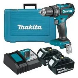 Makita DHP485RFE Taladro Atornillador de Percusión a Batería 18V con 2 Baterías 3.0Ah Precio: 335.68999992. SKU: B15AKQTMPY