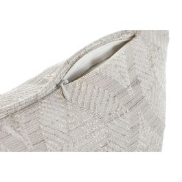 DKD Home Decor Cojin Tradicional Beige 50 x 50 x 30 cm (2 Unidades)