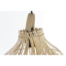 DKD Home Decor Lámpara de Techo Colgante Sorine Urban Ratán Marrón Acabado Natural E27 50W para 1 Bombilla 30x30x29 cm DKD Home Decor Lámpara de Techo Colgante Sorine Urban Ratán Marrón Acabado Natural E27 50W para 1 Bombilla 30x30x29 cm