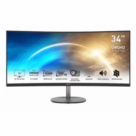 Msi Monitor Curvo 34" UWQHD 3440x1440 100Hz 1ms MPRT Anti-reflejante 1500R LED S6-3PB2CT-004 Precio: 261.89000057. SKU: B15VGD8RS6