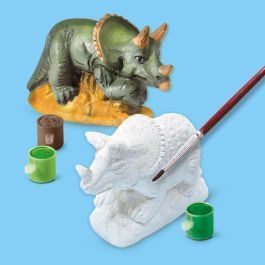 Ses Creative SES01406 Kit de Moldeo y Pintura de Dinosaurios