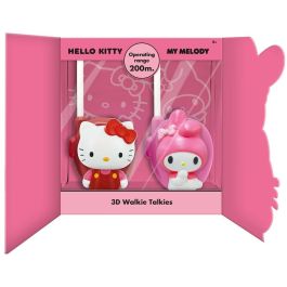 Kids Licensing Hk50203 Walkie Talkie 3D Hello Kitty & Friends, comunicación para niños +3 años
