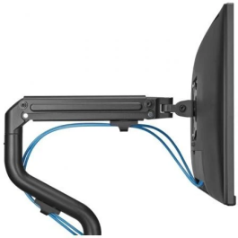 AISENS - SOPORTE DE MESA ECO CONTRAPESO GIRATORIO E INCLINABLE PARA 8KG (3 PIV, 2 BR) DE 17-32, NEGRO