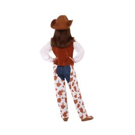 Disfraz Vaquero Sheriff Unisex Infantil 5-6 Años Lejano Oeste Polyester Multicolor