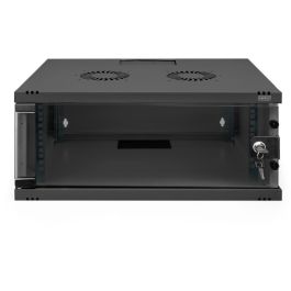 Digitus Wandgehäuse SOHO 4HE 241x540x400mm negro - Armario de Pared para Redes y Servidores