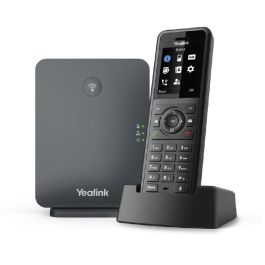 Yealink W77P Teléfono IP Inalámbrico DECT IP54 Negro con Identificador de Llamadas y Altavoz para Escritorio/Pared Precio: 181.5. SKU: B132AJ28BS