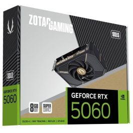Zotac ZT-B50600G-10L GeForce RTX 5060 SOLO NVIDIA 8 GB GDDR7 Tarjeta Gráfica