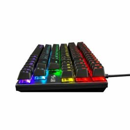 The G-Lab Keyz Mercury KEYZMERCURYBFR Teclado Gaming Mecánico TKL Compacto Distribución FR Negro