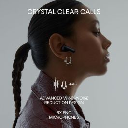 Urbanista auriculares true wireless Santa Monica midnight black