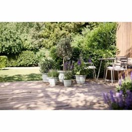 ELHO ELH8711904535483 Maceta Amiga Redonda 47 Blanca Ø 47 x H 35 cm Exterior 100% reciclada