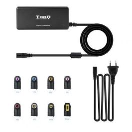 TooQ TQLC-65BS02AT Cargador Universal Portátil Automático 65W con 8 Conectores DC, Multivoltaje 18.5-20V y USB TooQ TQLC-65BS02AT Cargador Universal Portátil Automático 65W con 8 Conectores DC, Multivoltaje 18.5-20V y USB