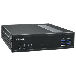 Shuttle DL30N Mini PC Barebone, Intel N100, DDR5-SDRAM, 65W, Negro