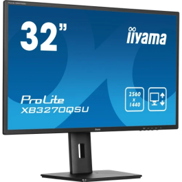 Iiyama XB3270QSU-B1 Monitor 32" IPS, 2560x1440, 100Hz, HDMI, DisplayPort, Regulable en Altura Precio: 267.95000001. SKU: B1C9PA8697