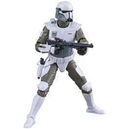HASBRO Figura Imperial Armored Commando The Mandalorian The Black Series 15cm Articulada con Blásters y Mochila