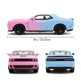 Coche pink slips dodge challenger hellcat escala 1:24 Coche pink slips dodge challenger hellcat escala 1:24