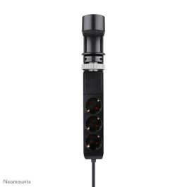Neomounts DS22-840BL6 Regleta de Escritorio VOLT con Abrazadera, USB-C y USB-A Carga Rápida, 20W PD, 1.4m, Negra