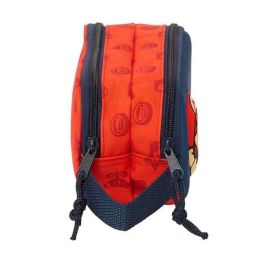 Safta Estuche Escolar Portatodo Doble 3D con Dos Cremalleras 80x60x210 mm