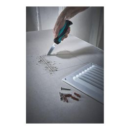 Wolfcraft Sierra de punta manual para recortes con mango de 2 componentes, 320 x 45 x 30 mm profesional/doméstico