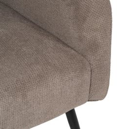 Sillón Taupe Tejido-Metal 69 X 72 X 79 cm