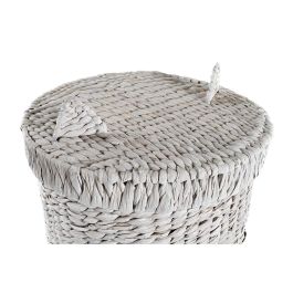 Cesta Ropa Baby DKD Home Decor Blanco 42 x 63 x 42 cm