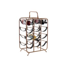 Botellero Loft DKD Home Decor Cobrizo Negro 23.5 x 61 x 37 cm