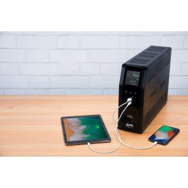 APC BR1600SI Sistema Alimentación Ininterrumpida (UPS) Línea Interactiva 1.6 kVA 960 W, 8 Salidas AC