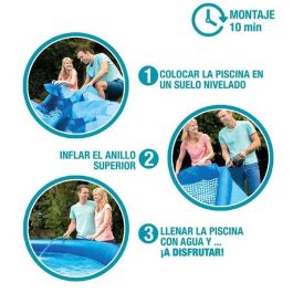 Piscina redonda easy set con depuradora de cartucho capacidad 3853 litros 305x76cm