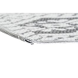 DKD Home Decor Alfombra Étnica de Poliéster Blanco y Negro 210x150 cm (Pack de 2 Unidades) DKD Home Decor Alfombra Étnica de Poliéster Blanco y Negro 210x150 cm (Pack de 2 Unidades)