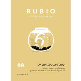 Cuaderno Rubio A5 Operaciones Y Problemas Nº 6A 10 unidades Precio: 12.58999976. SKU: B1DB9NRZ7C