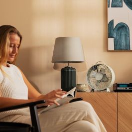 Ventilador de Sobremesa Cecotec EnergySilence 400 RetroDesk Beige 25 W