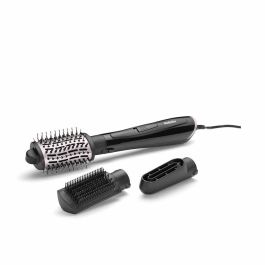 Babyliss AS128E Cepillo de Aire Caliente Style Smooth 1000W Iónico con 3 Accesorios: Secar, Alisar, Voluminizar. Antiencrespamiento + Bolsa de Viaje