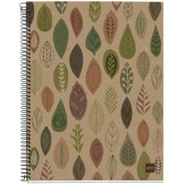 Bloc Miquelrius Eco Design Notebook 4 Micro.Tapa Dura A4 120H 80G Cuadric.5X5 Ecohojas