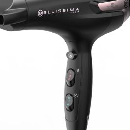 Secador de pelo - Bellissima - Ionic S9 2300W - Para cabello liso y ondulado - 2 velocidades 3 temperaturas - Difusor concentrador